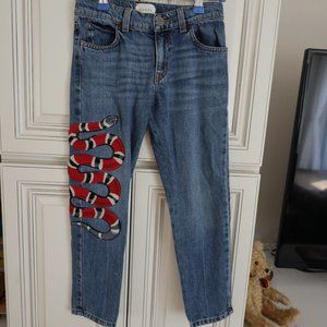 Gucci kids jeans, Size 8 Collector's item.